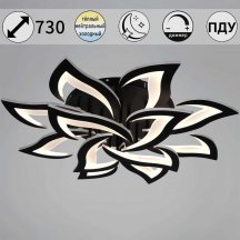 Светильник потолочный Reluce 30150-0.3-8+4 BK