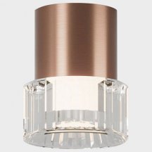 Потолочный светодиодный светильник Italline IT014-0202 rose gold