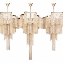 Подвесная люстра Loft IT Stream 10208/1400R Gold