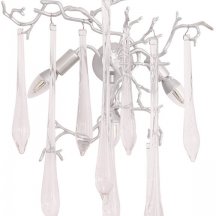 Настенный светильник Crystal Lux REINA AP3 SILVER PATINA