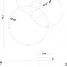 Потолочная люстра Arte Lamp Sierra A2426PL-3BK