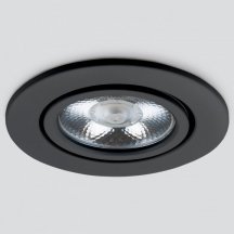 Встраиваемый светодиодный светильник Elektrostandard 15272/LED черный a056031