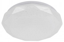 Светильник потолочный светодиодный ЭРА Классик без ДУ SPB-6 WH 24W-6,5K Slim Sparkle Б0069788