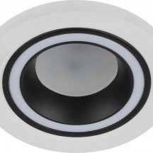 Встраиваемый светильник ЭРА DK90 WH/BK Б0054359