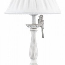 Настольная лампа флористика Maytoni Bird ARM013-11-W