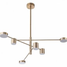 Потолочная люстра Arte Lamp Stanley A2476PL-40PB