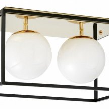 Потолочная люстра Lumina Deco Maldini LDC 8060-2 F.GD+BK