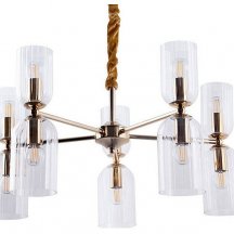 Подвесная люстра Arte Lamp Charm A1623LM-10GO