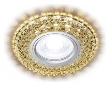 Точечный светильник Ambrella light Декоративные Кристалл Лайт S291 CH/W