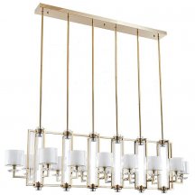 Подвесная люстра Newport 4408+6/S gold М0064728