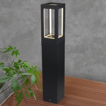 Уличный светодиодный светильник Elektrostandard Frame 1529 Techno Led черный a051859