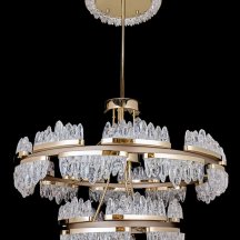 Подвесная люстра LEON Lara LE7728/780-2K Gold