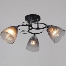 Потолочная люстра Reluce 13560-0.3-03 BK+CR