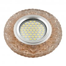 Встраиваемый светильник Fametto Luciole DLS-L146 Gu5.3 Glassy/Tea