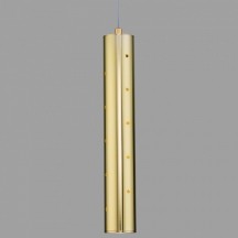 Подвесной светодиодный светильник Elektrostandard Bong 50214/1 Led золото a055667