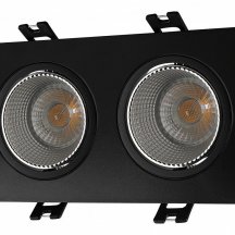 Встраиваемый светильник Denkirs DK3072-BK+CH