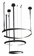 Люстра Kink Light Маджена черный 07656-3A,19(4000K)