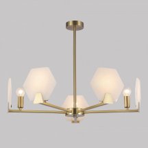 Люстра из Китая Eurosvet Marble 60158/5 латунь