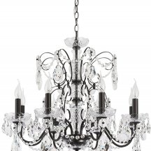 Подвесная люстра Crystal Lux Odelis SP8 Brown