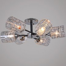 Потолочная люстра  26260-0.3-06 CR+BK