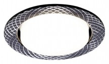 Встраиваемый светильник Ambrella light GX53 Classic G818 BK