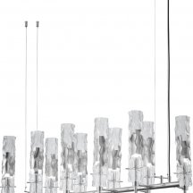 Подвесная люстра Crystal Lux Primavera SP10 Chrome