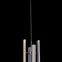 Подвесной светильник Christine LE7702/4S Black Chrome