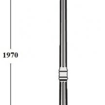 Наземный фонарь Oasis Light VERONA 86208A/02 Gb