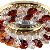 Точечный светильник ЭРА DK16 GD/WH/T