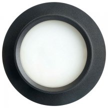 Светильник встраиваемый Feron DL504 потолочный GX53 черный круг IP44 51102