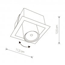Встраиваемый светильник Nowodvorski Eye Mod 8937