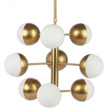 Люстра на штанге Imperiumloft Globe Cedar Moss 40,1668