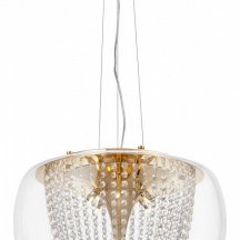 Подвесной светильник Lumina Deco Disposa LDP 7018-500 PR+F.GD