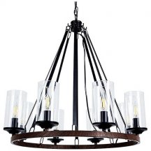 Подвесная люстра Arte Lamp Dalim A7014SP-8BK