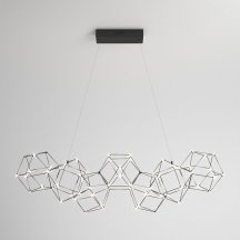 Подвесной светильник Eurosvet Uma 90168/7 черный жемчуг