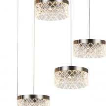 Подвесной светильник DeLight Collection Diamond cut MD21020075-5A satin nickel