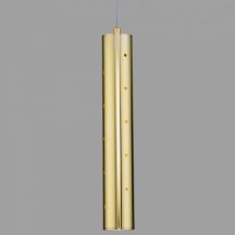 Подвесной светодиодный светильник Elektrostandard Bong 50214/1 Led золото a055667