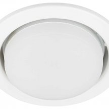 Светильник встраиваемый ЭРА KL35 WH /1 (к) Set 5 под лампу GX53 белый с термокольцом набор 5 шт Б0071342