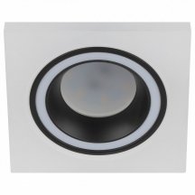 Встраиваемый светильник ЭРА DK91 WH/BK Б0054361