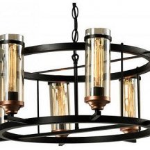 Подвесная люстра IMEX Temple MD.20541-8-P-BK+AB