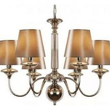 Подвесная люстра iLamp Rolling P2406-6 Nickel