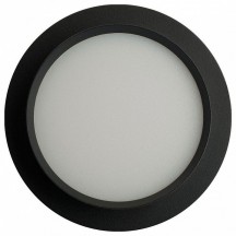 Светильник встраиваемый Feron DL507 потолочный GX53 черный круг 51349