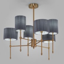 Китайская люстра Eurosvet Notturno 60162/6 латунь