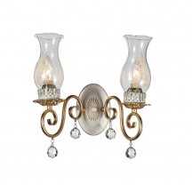 Настенный светильник Россия Lumien Hall Эдина W17004/2WHGD