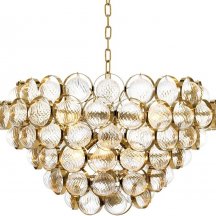Подвесная люстра Opera KM0930P-8 brass