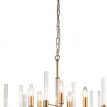 Подвесная люстра Indigo Favara 11040/5P Brass V000460