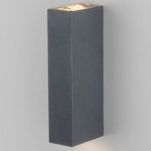 Уличный настенный светодиодный светильник Elektrostandard Blaze 35136/W серый a057051