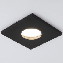 Встраиваемый светильник Elektrostandard 126 MR16 черный матовый a053362