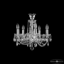 Элитная люстра Bohemia Ivele Crystal 1402 1402/5/141 Ni Tube
