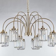 Подвесная люстра Newport 4500 4506+3/C gold new